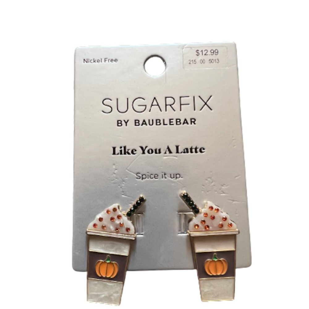 SugarFix BaubleBar Pumpkin Spice Earrings